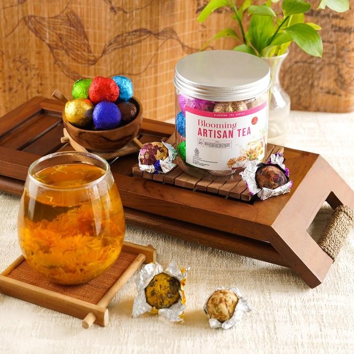 

Mamacia Treats Paket Blooming Artisan Tea Lengkap 20 varian