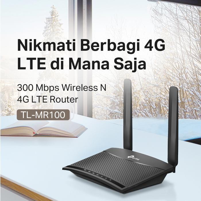 <TP LINK X BAIM WONG> WONG MR100 4G ROUTER WIFI TP LINK MR100 4G MODEM WIFI ROUTER LTE UNLOCK ALL