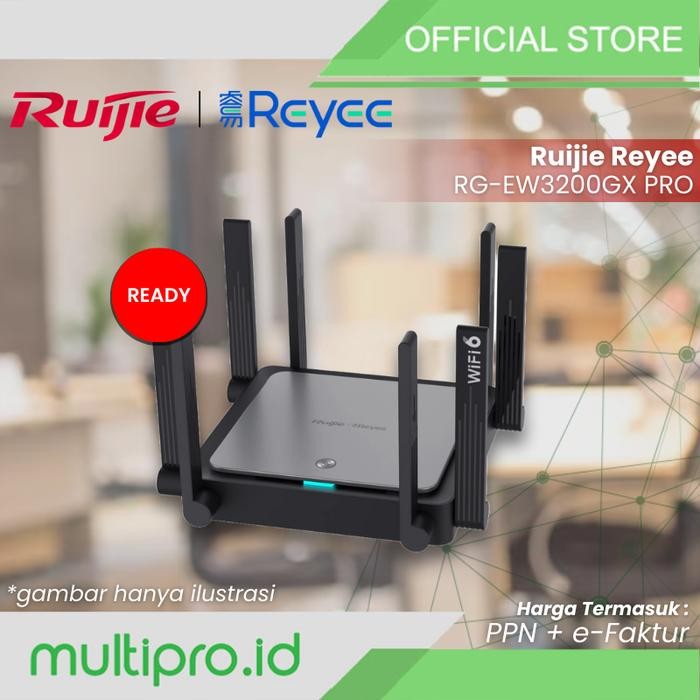 RUIJIE RG-EW3200GX PRO 3200M WI-FI 6 DUAL-BAND GIGABIT ROUTER