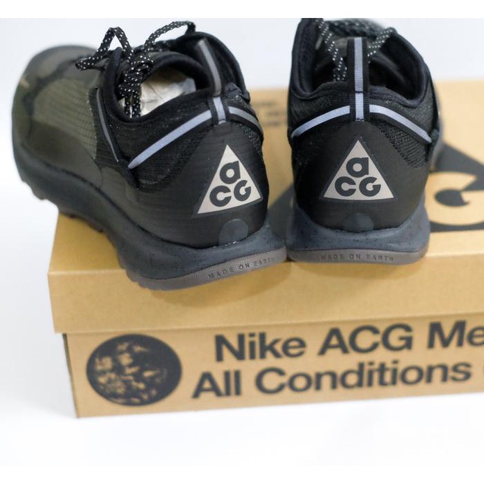 Original 100% Nike Acg Air Nasu 2 Black Anthracite Trail Running New Best Quality 100% Original