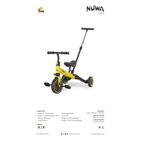 Balance Bike / Push Bike 3In1 Anak Pmb Nuwa T20-9