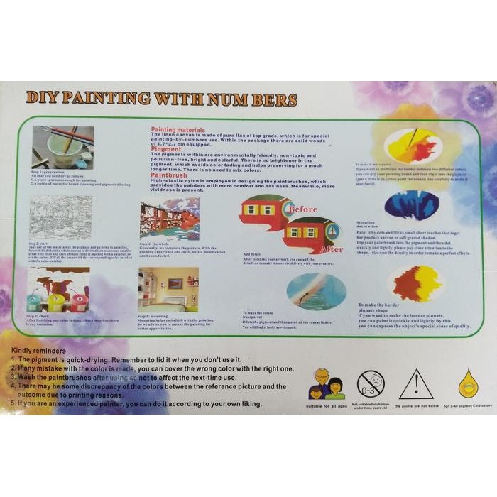 

Diy P 20X30 Park B-124 (Painting/Melukis Dengan Angka)