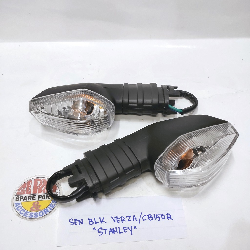 Lampu sen Verza CB150R CBR 150 Mega Pro Mono Stanley SET/2Pcs Limited Item Barang Langka Spare Part 
