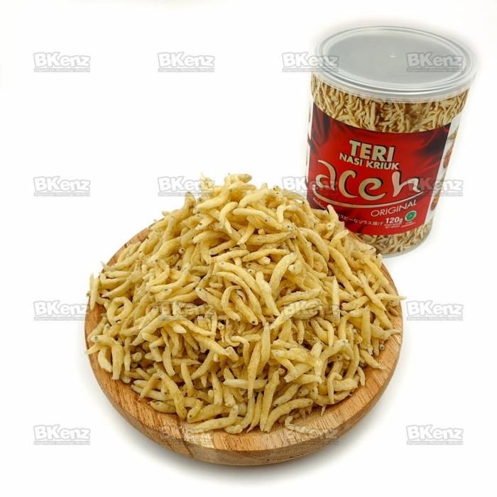 

(Allthebest) Teri Nasi Kriuk Aceh Teri Medan Oven Crispy Krispi Siap Makan 120gr