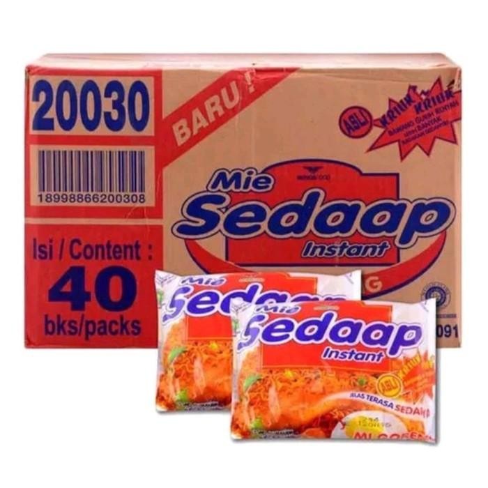

(Allthebest) Mie Sedap Goreng 1 Dus isi 40 Pcs