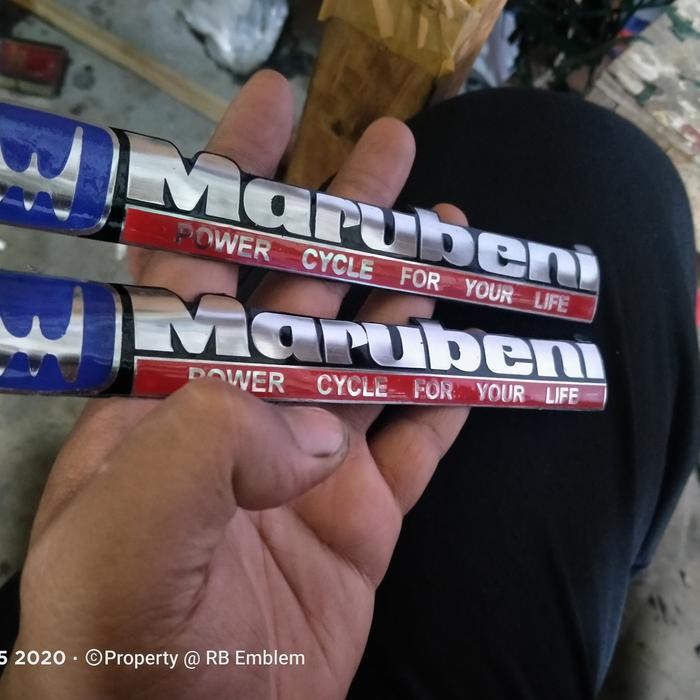 Best seller emblem frame sepeda Marubeni Terlaris