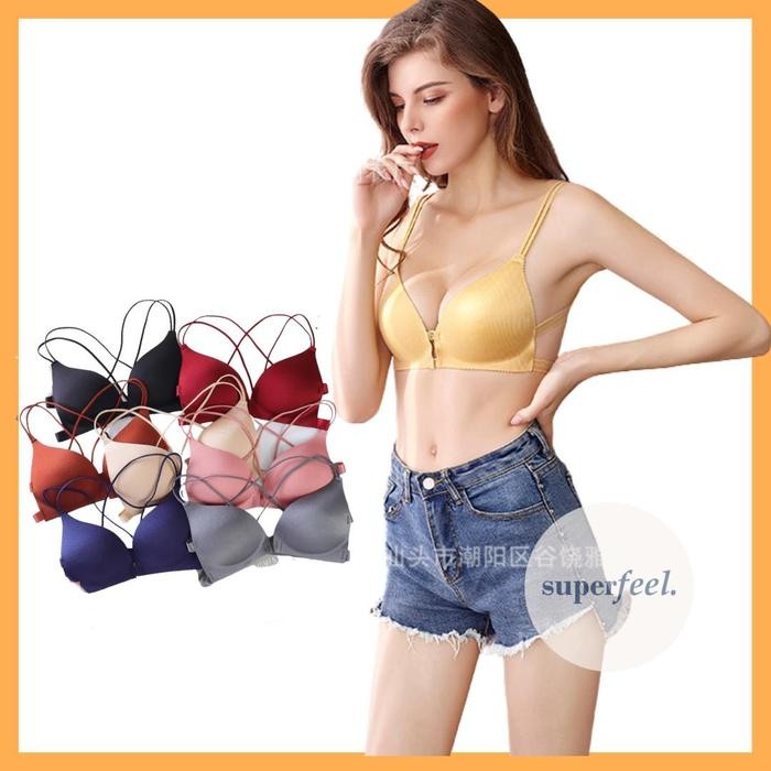 SFL BRA CUP AB FRONT OPEN KANCING DEPAN TANPA KAWAT WANITA BH 224 *