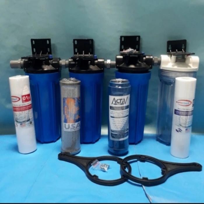 PAKET HOUSING FILTER 10 INCH- PAKET 4 HOUSING *