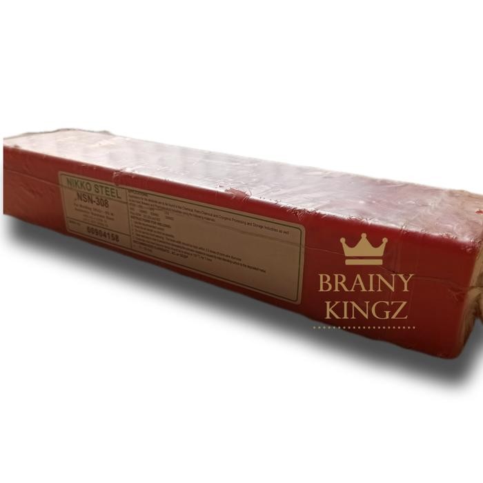 Kawat Las Stainless Nikko Steel Nsn308 E308 Ukuran 2,6Mm Nsn 308 2.6Mm