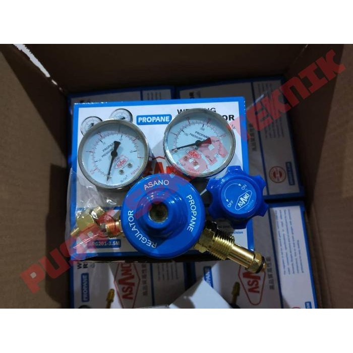 Regulator Las Gas Lpg Asano / Regulator Las Propane Gas Lpg Asano