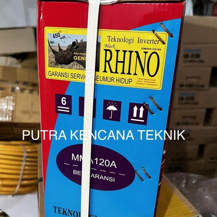 Mesin Las Travo Las Rhino 120 A Inverter Rhino Listrik