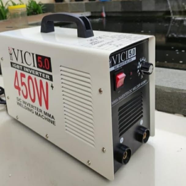 Mesin Travo Las Inverter Lakoni Vici 5.0 Trafo Las 450 Watt 200 Ampere