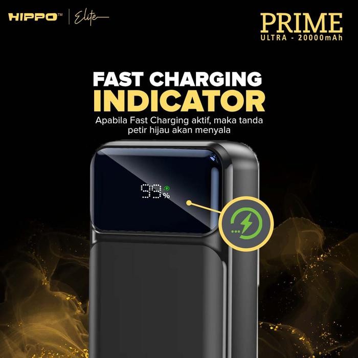 Melayani Faktur Pajak Hippo Elite Powerbank Prime Ultra Pd 22,5W 20000Mah Qc4+
