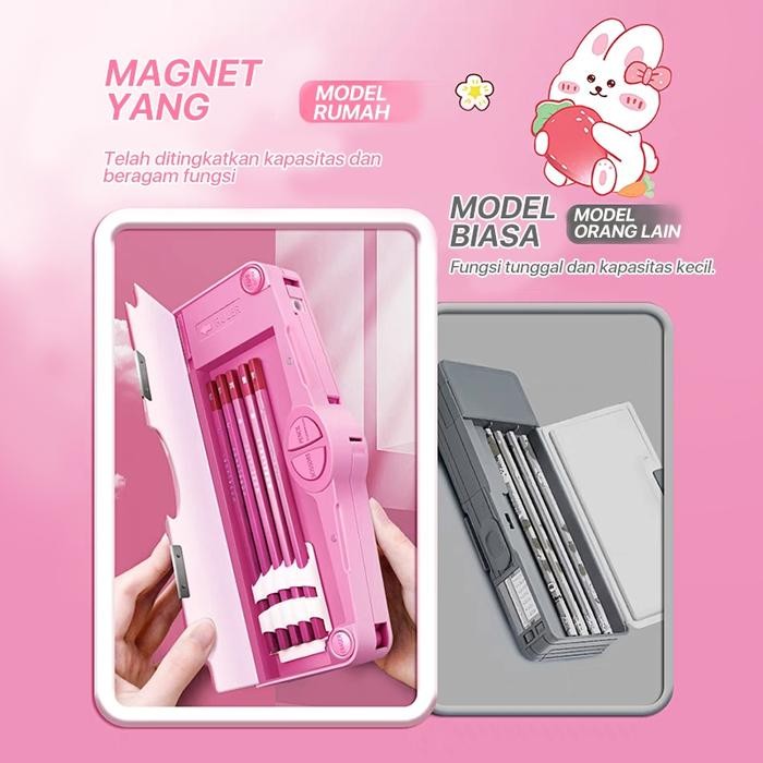 

Kenko Stationary - Kotak Pensil Anak Perempuan Tempat Pensil Anak Perempuan Kotak Pensil Multifungsi