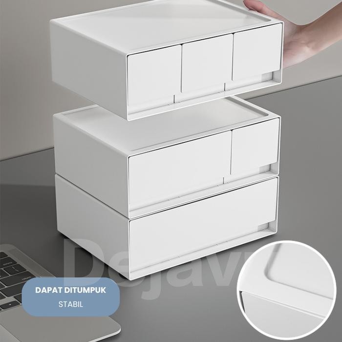 

Kenko Stationary - Dejavu Laci Kotak Penyimpanan Alat Tulis Kantor Storage Box Hsb734