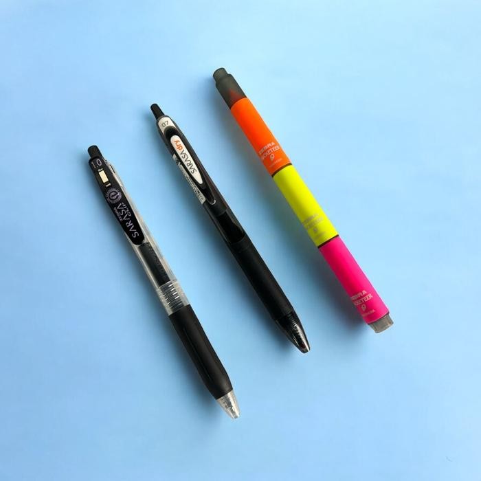 

Deli Stationary - Zebra Paket Pulpen Sarasa Clip 1.0 - 0.7 Mm - Untuk Tanda Tangan , Tinta Cepat