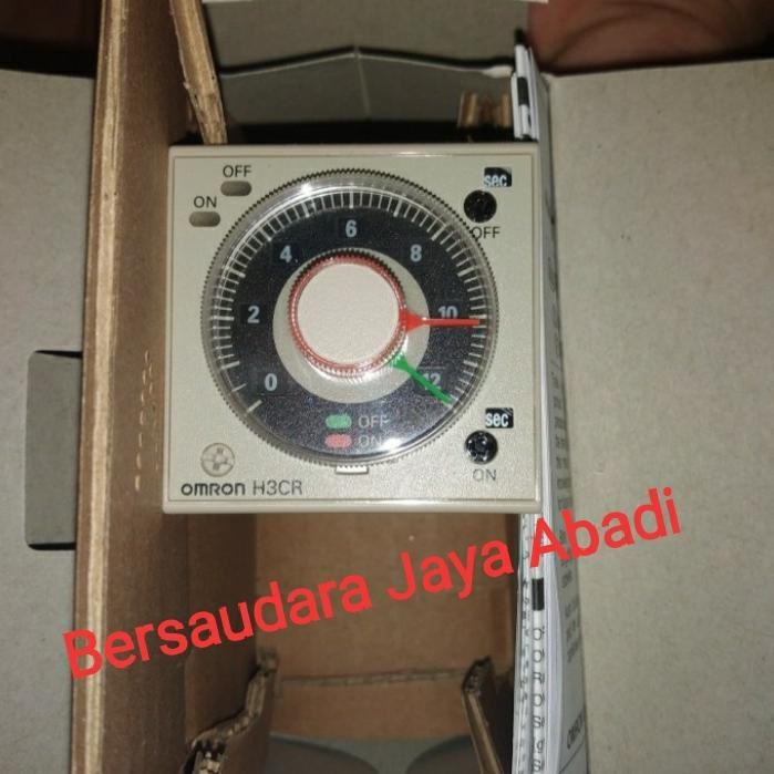 Paling Murah Timer H3Cr F8 Timer Omron 2.Jarum Omron