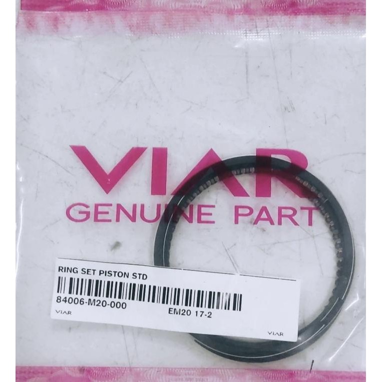 VIAR GENUINE PARTS, PISTON, RING SET, ATV RAZOR 200 RZM