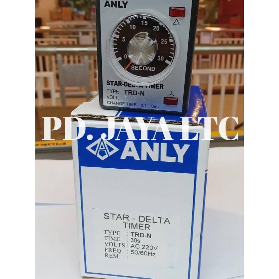 Anly Star Delta Timer 30S 220V/380V TRD-N