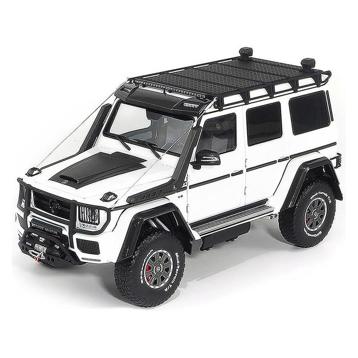 1/18 ALMOST REAL MERCEDES G BRABUS ADVENTURE 550 WHITE NOT AUTOART