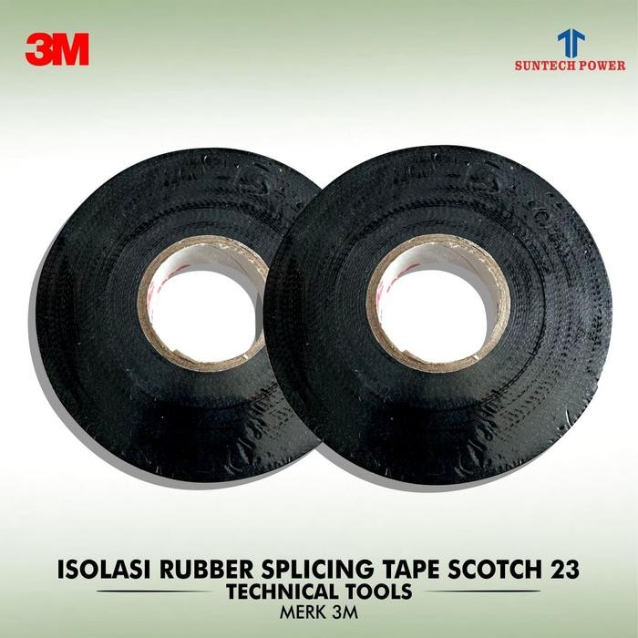 ISOLASI RUBBER SPLICING 3M SCOTH ISOLASI KABEL LISTRIK HITAM KARET