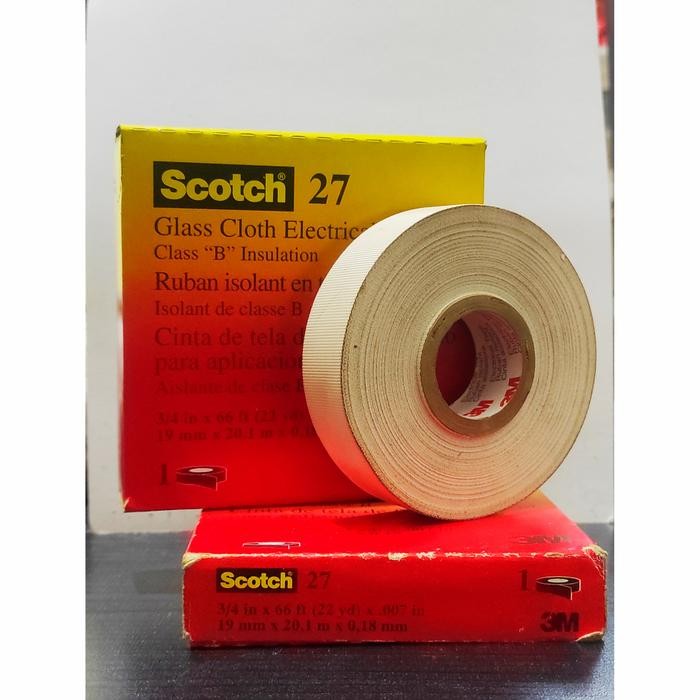 3M SCOTCH 27 GLASS CLOTH ELECTRICAL TAPE