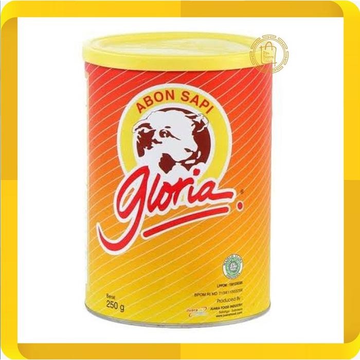 

Gloria Abon Sapi Original 250G Beef Floss Abon Kaleng