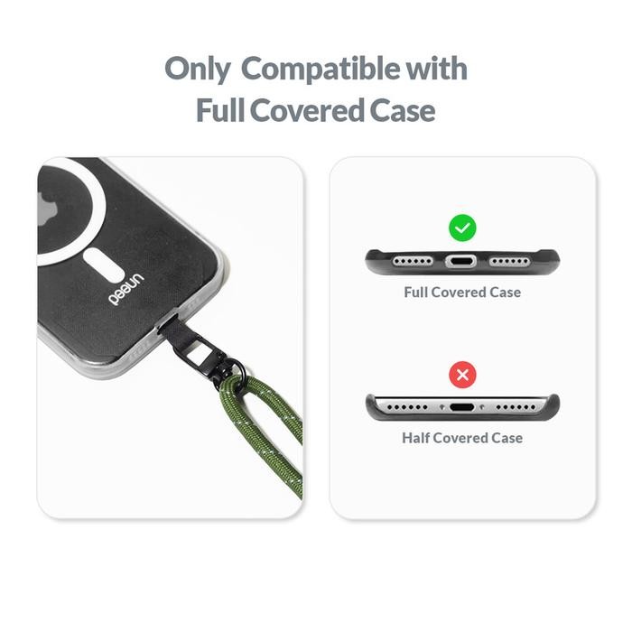 

Uneed Universal Adjustable Lanyard Strap Tali Gantung Hp Id Card Dll - Ust206