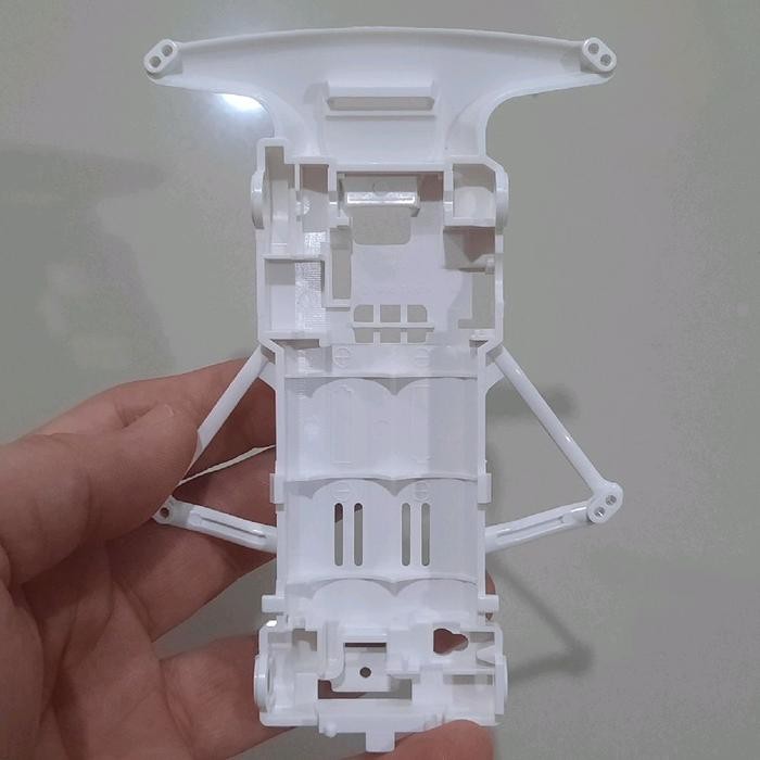 Chassis SFM Putih Ori Tamiya Chassis SFM ABS Ori