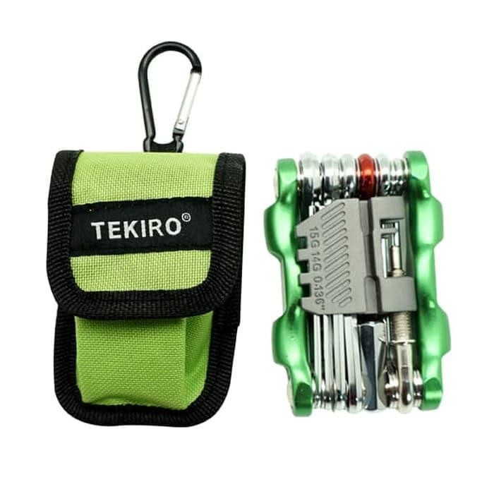 Terbaru Kunci Sepeda Komplit Tekiro - Bike Tool Set Tekiro Original 15 Pcs
