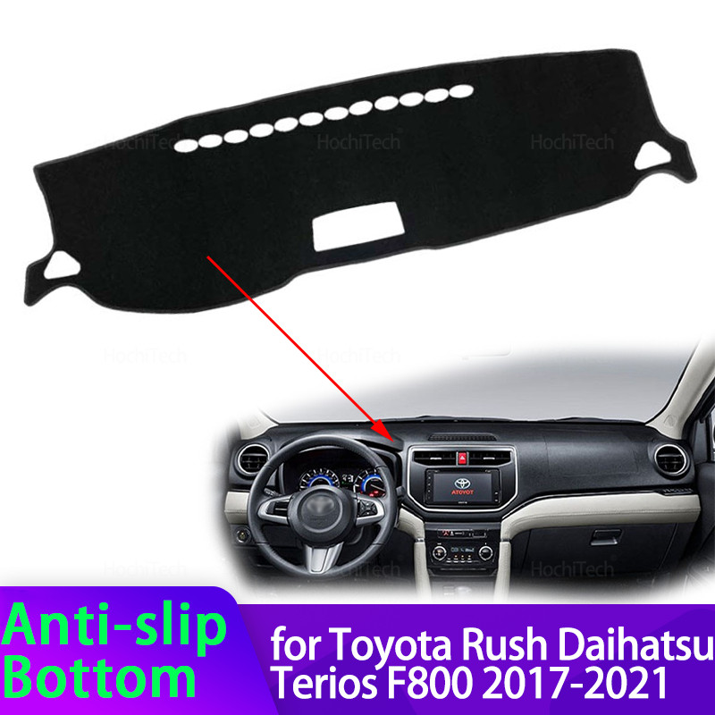 IMPORT For Toyota Rush Daihatsu Terios F800 2017-2021 High Quality Dashboard Mat Dashmat Cover Pad