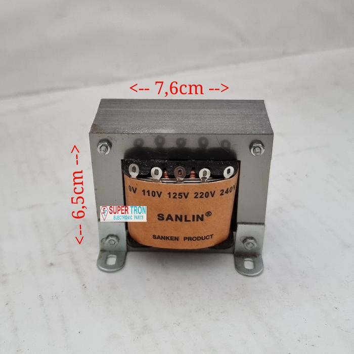 TRAFO 5A CT 18Volt SANLIN