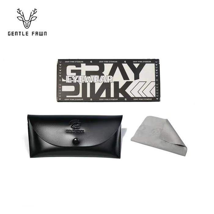 Gentle Fawn Sunglasses Kacamata Hitam Metal Anti Uv Style Cat Eye 2825