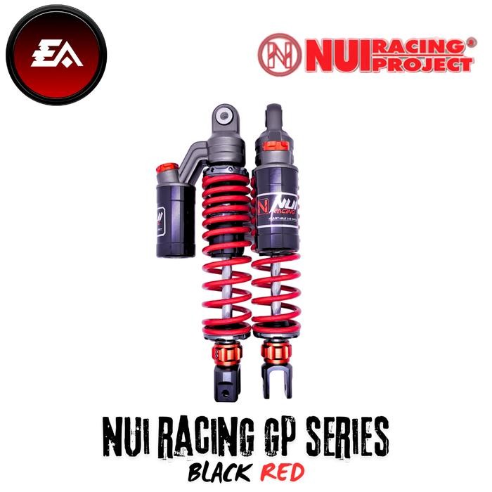 NUI RACING GP SERIES 300MM 310MM SHOCK TABUNG YAMAHA AEROX 155 NEW NMAX PNP