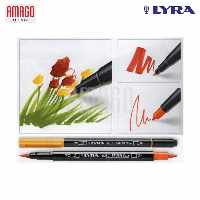 

LYRA AQUA BRUSH DUO PENS - PASTEL TONES - 6 COLORS - 6521061