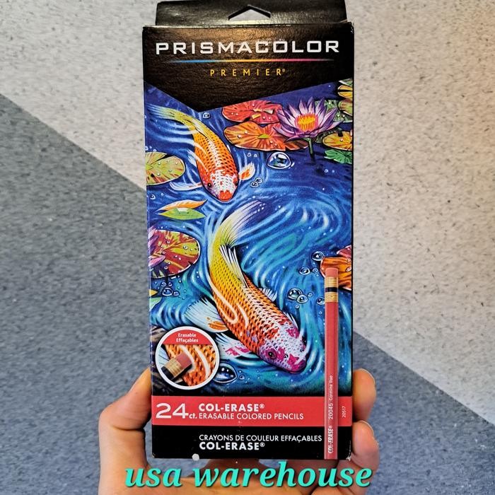 

Prismacolor Premier Col-Erase 12 / 24 erasable colored pencils USA
