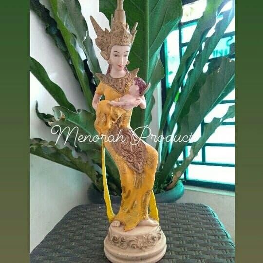 Patung Bunda Maria Bali. 30Cm Best Quality Asli 100% Original