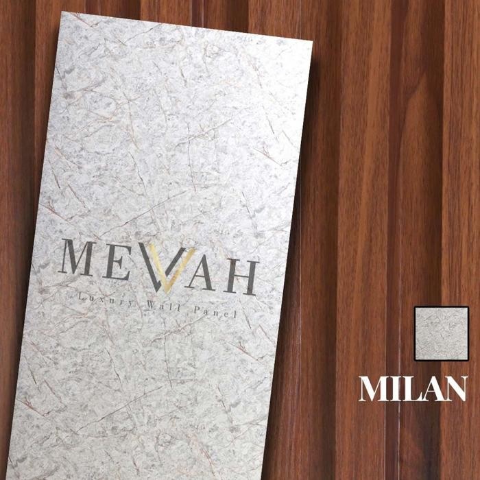 Mevvah Marble Series Wall Panel Motif Milan - Wall Panel Dinding