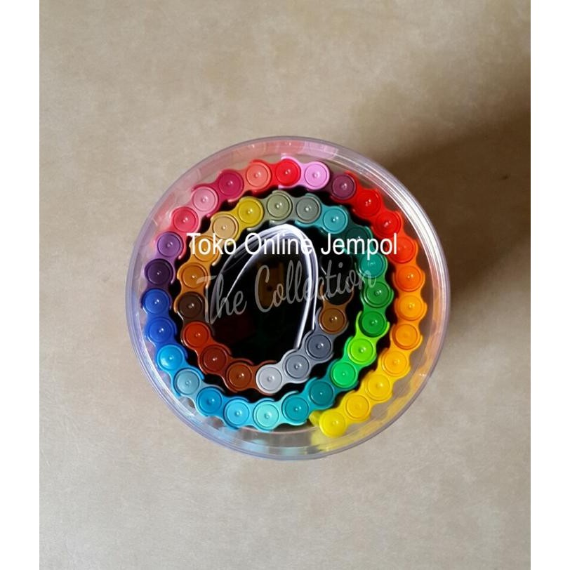 

ATK0239FC 50 warna connector pen Faber Castell spidol 11150050CC