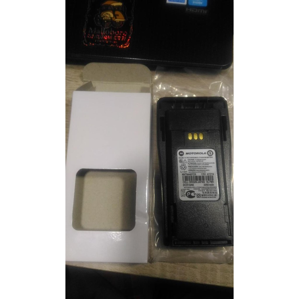 BATERAI MOTOROLA GP3188 LITHIUM DAN CHARGER GP3188 ORI