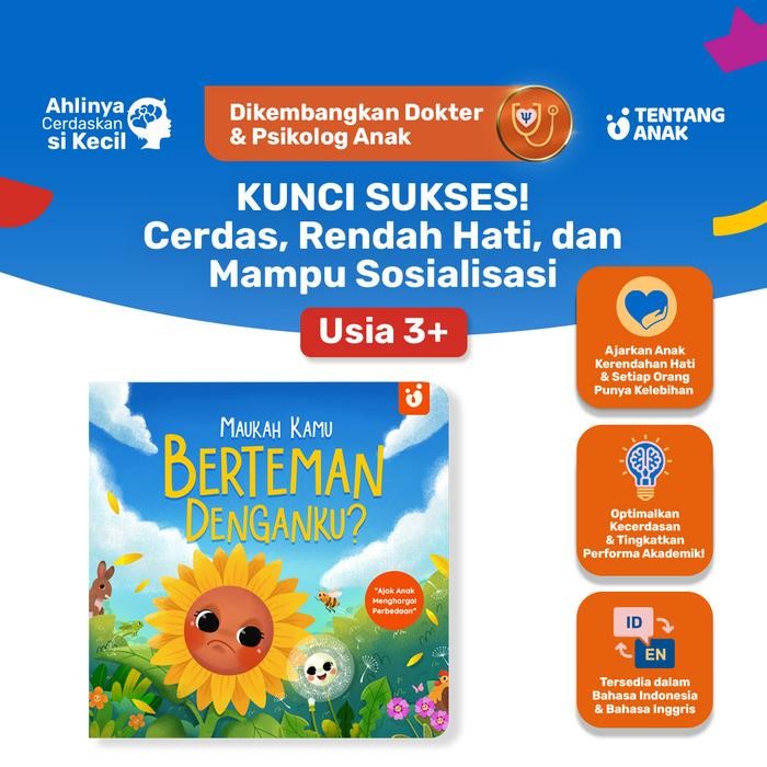 

Tentang Anak - Buku Cerita Dongeng Anak: Maukah Kamu Berteman Denganku Ajarkan Hargai Perbedaan