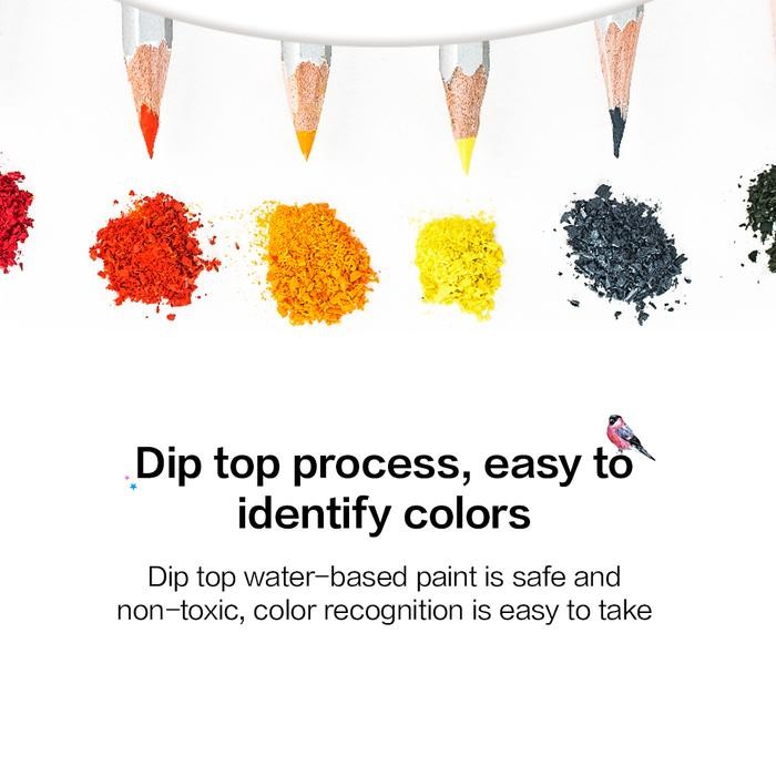 

DELI - 6523 / Pensil Warna Ajaib Isi 48 / Alat Lukis Murah Berkualitas