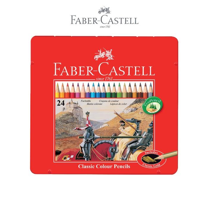 

Classic Colour Pencil 24L Tin Case