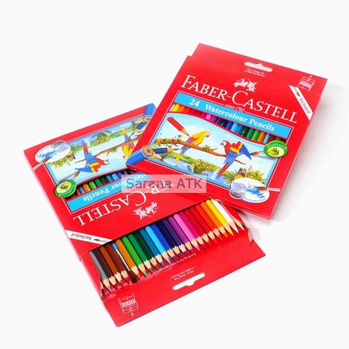 

Faber Castell 24 Watercolour Pencils Included