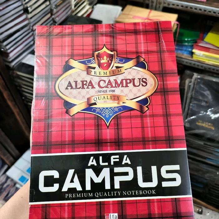 

I77W Buku Campus 50 Lembar Alfa Campus Ukuran Boxy Campus Isi 10 Buku Stationery Paper