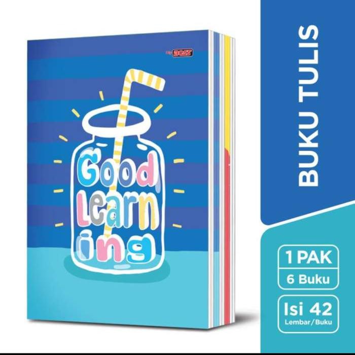 

TUMI Buku Tulis Big Boss 42 Lembar Buku Tulis Sekolah Sd Smp Sma Smk ( 1 Pack Isi 6 Buku )