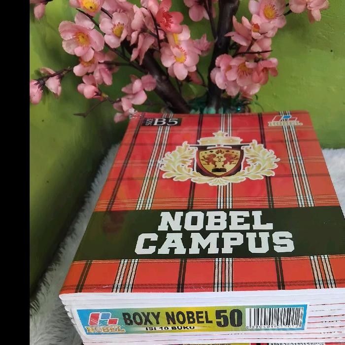 

TUMI Buku Tulis 1 Pak Campus Boxy Panjang 50 Lembar Stationery Kertas