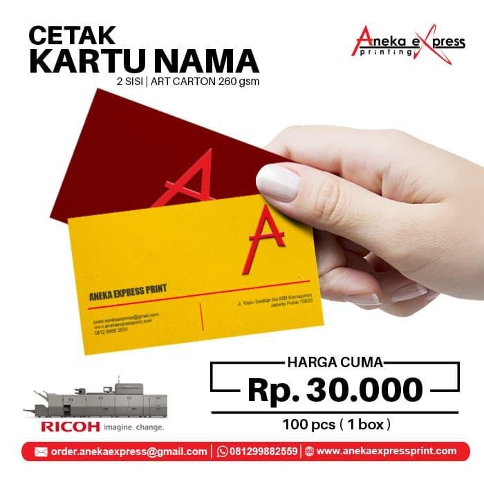 

TUMI Cetak Kartu Nama 2 Sisi Termurah