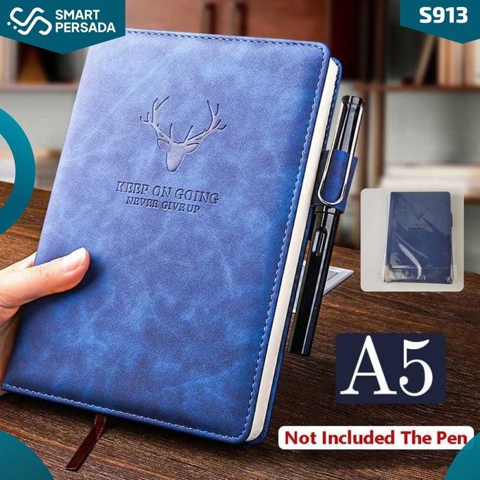 

TUMI Buku Catatan Agenda Kerja Notebook Binder Kulit Harian Planner A5 1