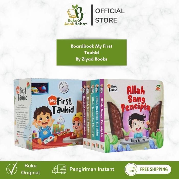 

Boardbook Anak Muslim My First Tauhid 1 Set 5 Buku By Ziyadbooks